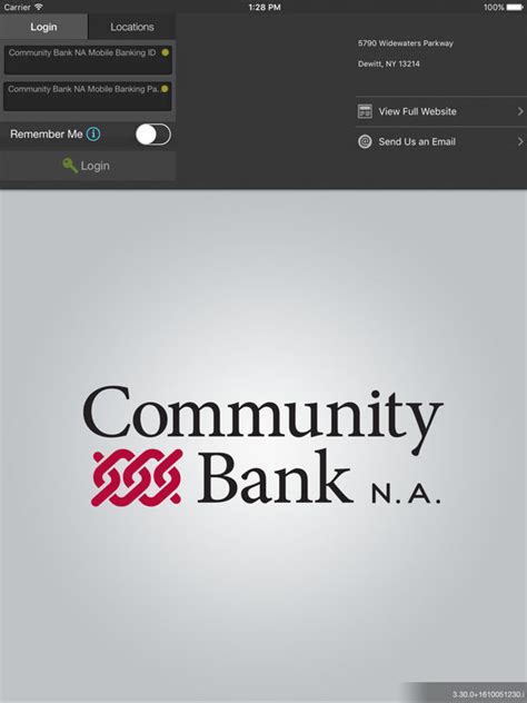community bank na online banking ny